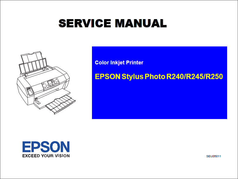 EPSON R240_R245_R250 Service Manual-1